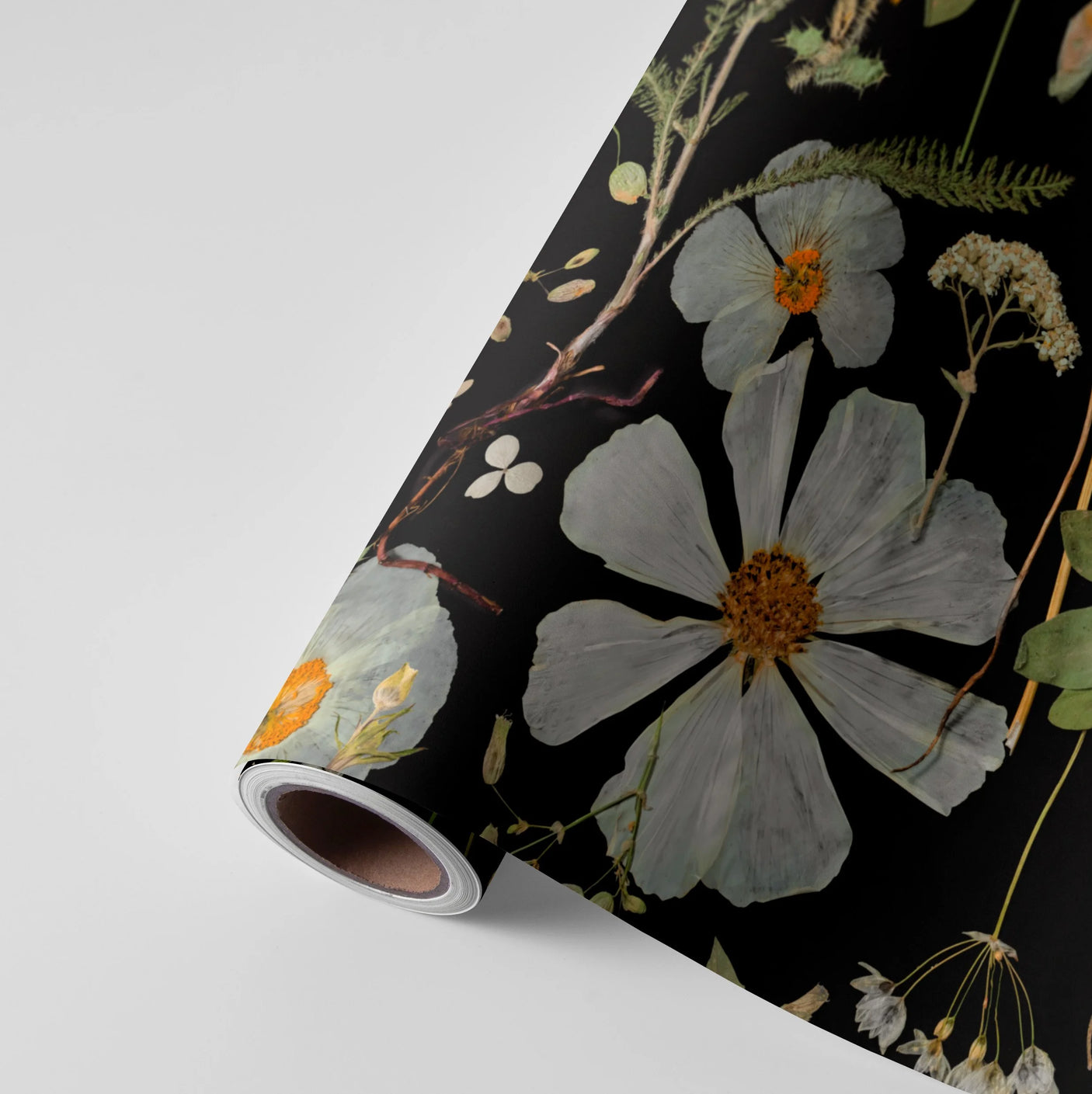 A Desert Morning - Pressed Flower Wallpaper - NEW