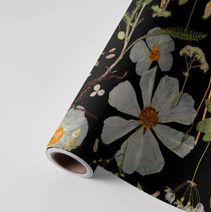 A Desert Morning - Pressed Flower Wallpaper - NEW