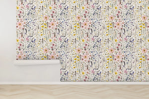 Among the Wildflowers Wallpaper