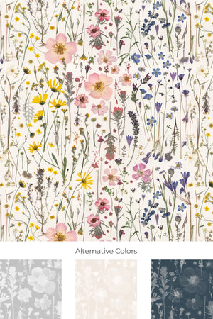 Among the Wildflowers Wallpaper