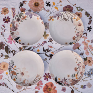 California Garden Dinner Plates - Set of 4