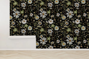 A Desert Morning - Pressed Flower Wallpaper - NEW