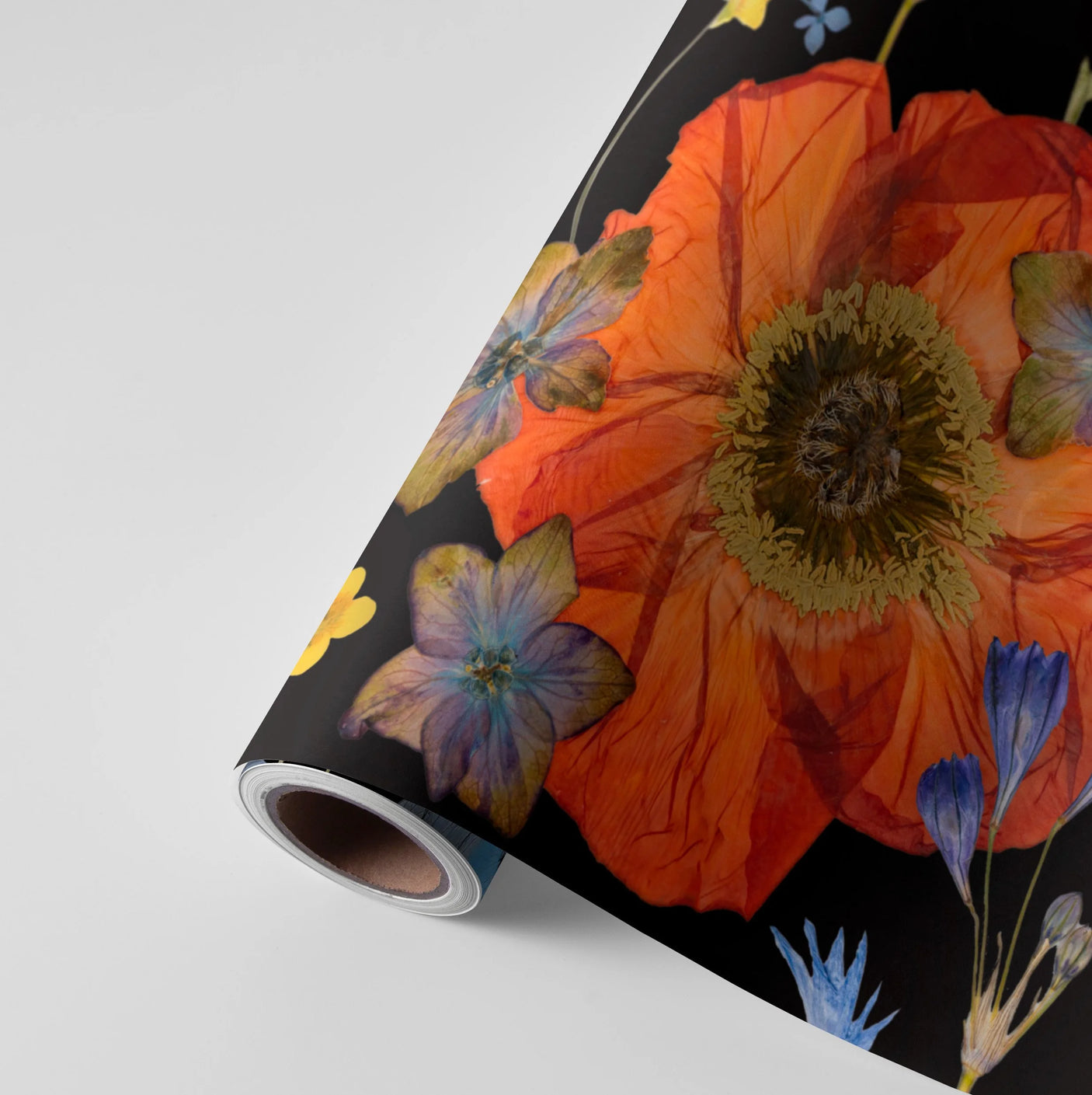 Beautiful Stranger - Pressed Flower Wallpaper - NEW